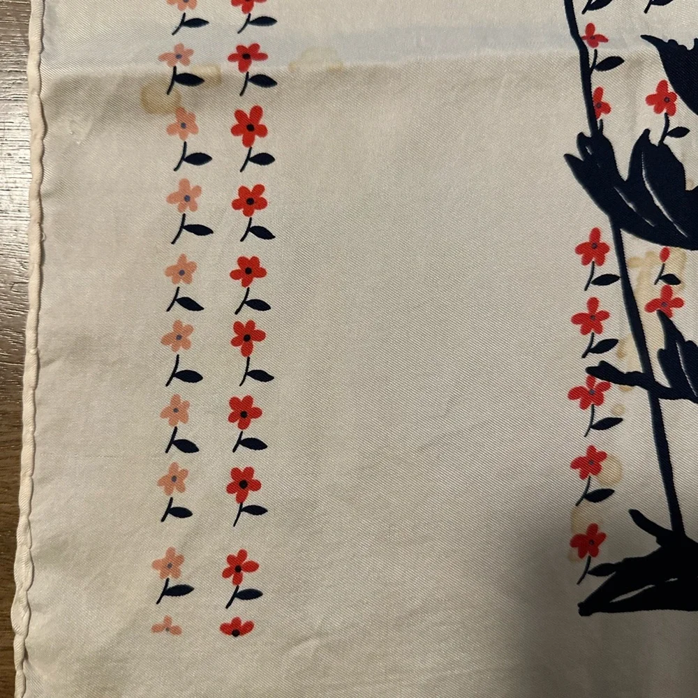 Vintage Christian Dior Silk Scarf